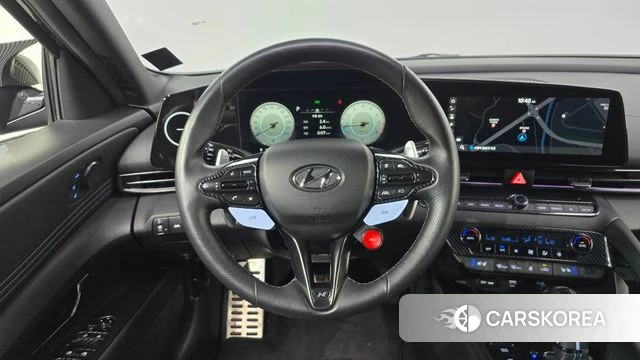 Hyundai Avante (CN7) 2021 Черный из Кореи, фото 4