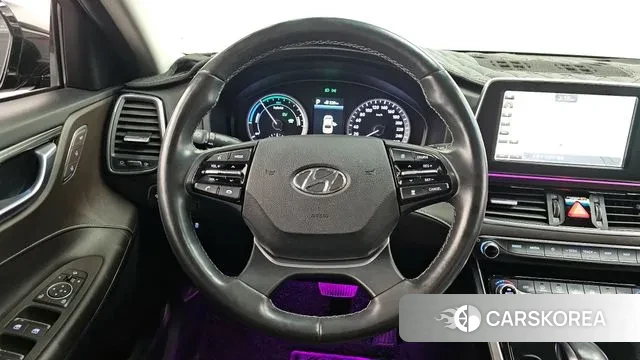 Hyundai Grandeur IG Hybrid 2018 Черный из Кореи, фото 4