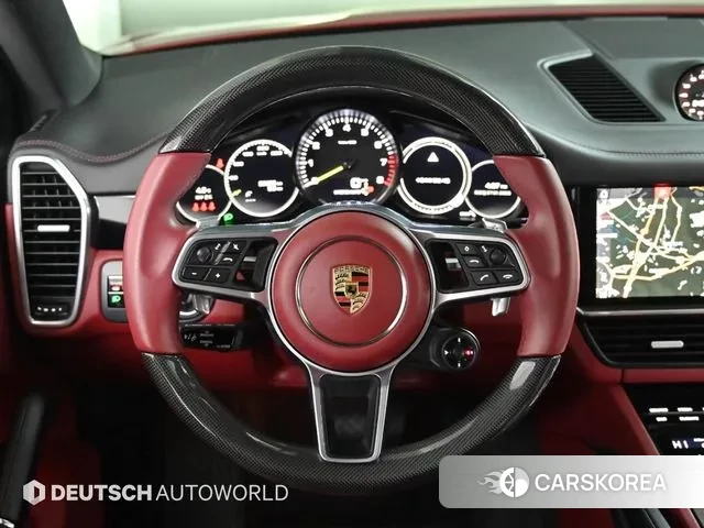 Porsche Cayenne (PO536) 2021 Красный из Кореи, фото 4