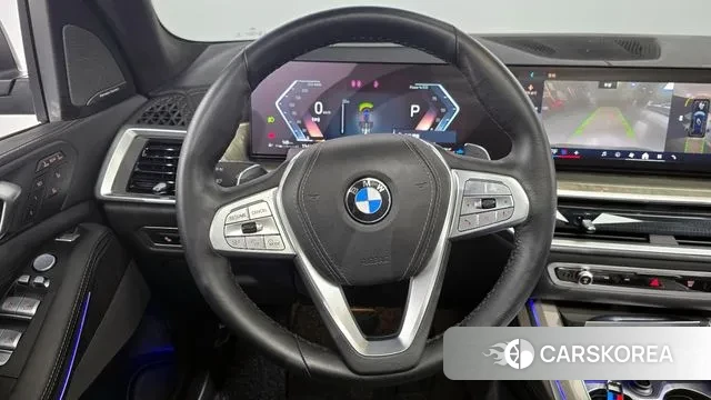 BMW X7 (G07) 2023 Черный из Кореи, фото 4