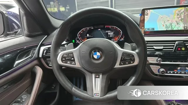 BMW 5 Series (G30) 2022 Синий из Кореи, фото 4