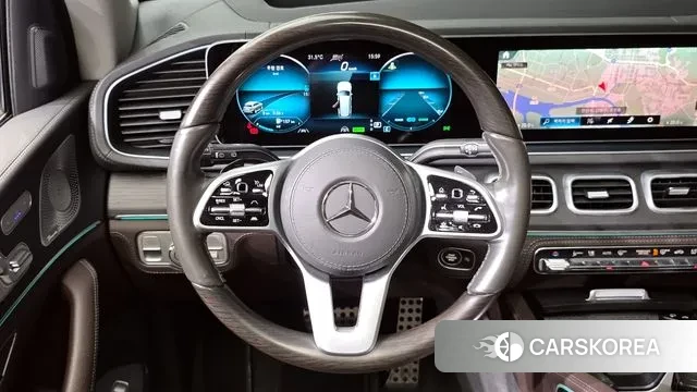 Mercedes-Benz GLS - Class X167 2020 Синий из Кореи, фото 4