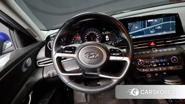 Hyundai Avante (CN7) 2020 Синий из Кореи, фото 4