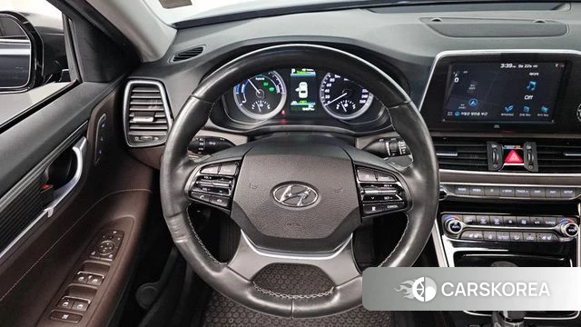 Hyundai Grandeur IG Hybrid 2018 Серый из Кореи, фото 4