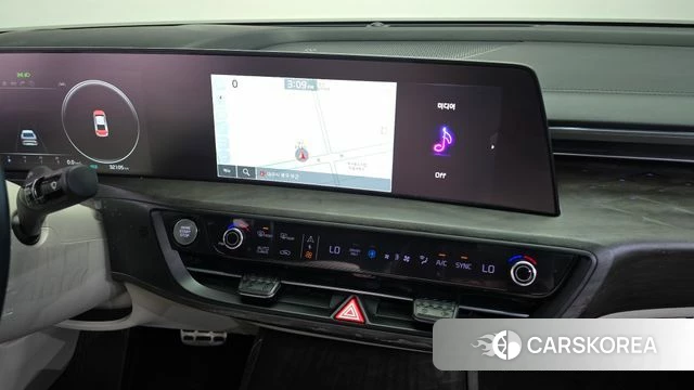 Kia K8 Hybrid 2022 Синий из Кореи, фото 4