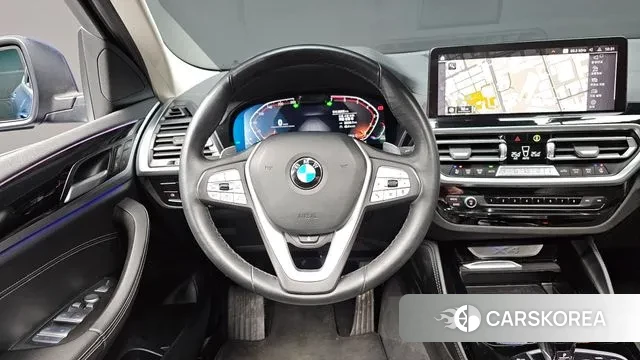 BMW X4 (G02) 2023 Синий из Кореи, фото 4