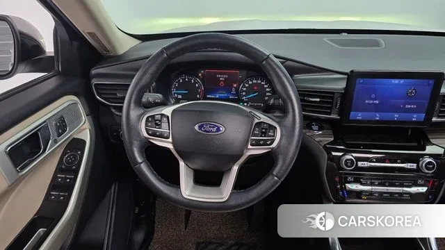Ford Explorer 6th Generation 2021 Белый из Кореи, фото 4