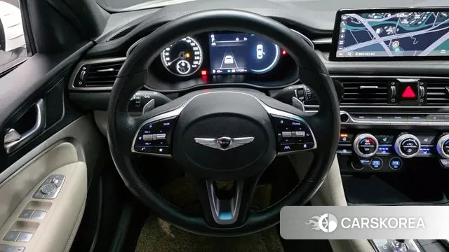 Genesis The New G70 2021 Белый из Кореи, фото 4