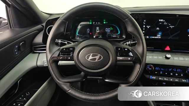 Hyundai The New Avante Hybrid (CN7) 2024 Белый из Кореи, фото 4