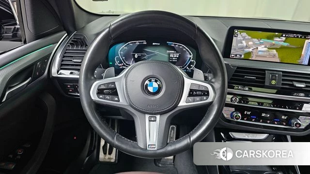 BMW X3 (G01) 2021 Черный из Кореи, фото 4
