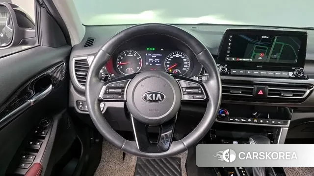 Kia Seltos 2021 Черный из Кореи, фото 4