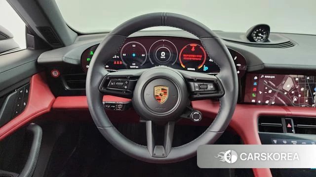 Porsche Taycan 2023 Черный из Кореи, фото 4