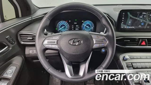 Hyundai The New Santa Fe 2023 Белый из Кореи, фото 4