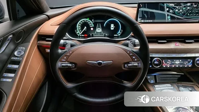 Genesis G80 (RG3) 2021 Синий из Кореи, фото 4