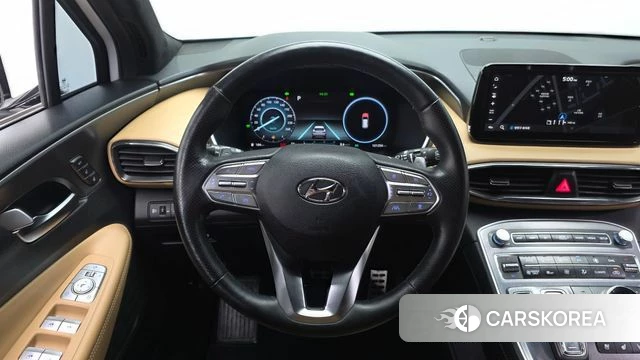 Hyundai The New Santa Fe 2022 Белый из Кореи, фото 4