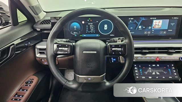 Hyundai Grandeur Hybrid (GN7) 2023 Черный из Кореи, фото 4