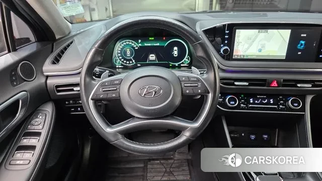 Hyundai Sonata Hybrid (DN8) 2022 Черный из Кореи, фото 4