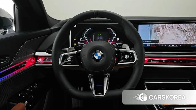 BMW 7 Series (G70) 2025 Черный из Кореи, фото 4