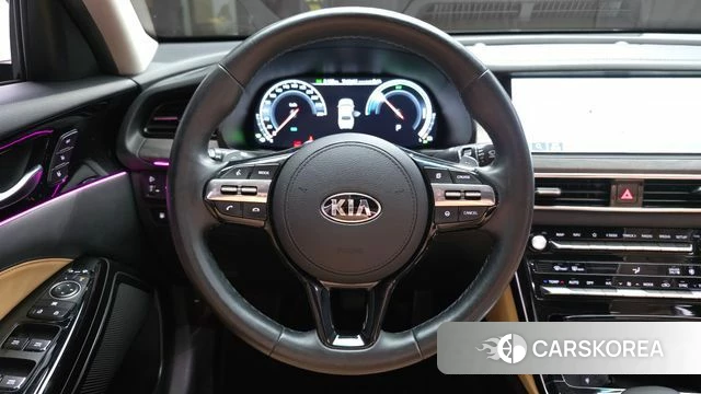 Kia K7 Premier Hybrid 2021 Белый из Кореи, фото 4