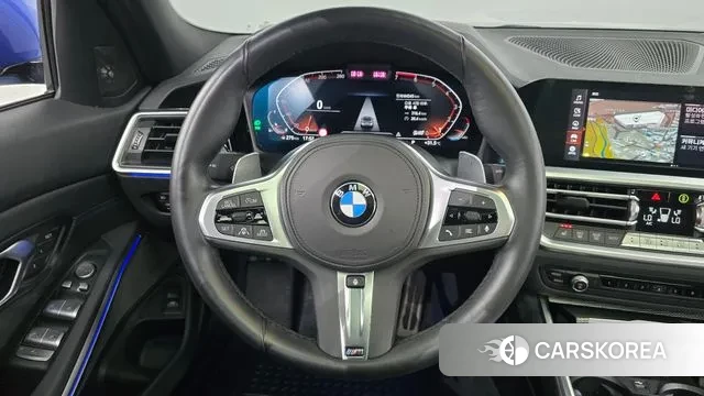 BMW 3 Series (G20) 2020 Синий из Кореи, фото 4