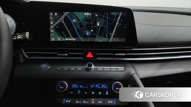 Hyundai The New Avante (CN7) 2024 Черный из Кореи, фото 4