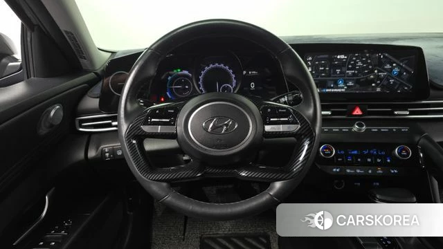 Hyundai Avante Hybrid (CN7) 2023 Серый из Кореи, фото 4