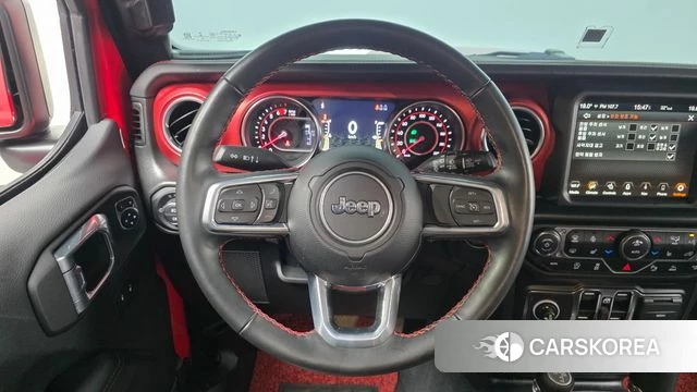 Jeep Wrangler (JL) 2022 Красный из Кореи, фото 4
