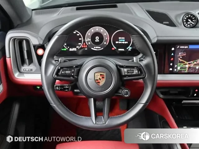 Porsche Cayenne (PO536) 2023 Черный из Кореи, фото 4