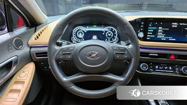 Hyundai Sonata (DN8) 2020 Белый из Кореи, фото 4