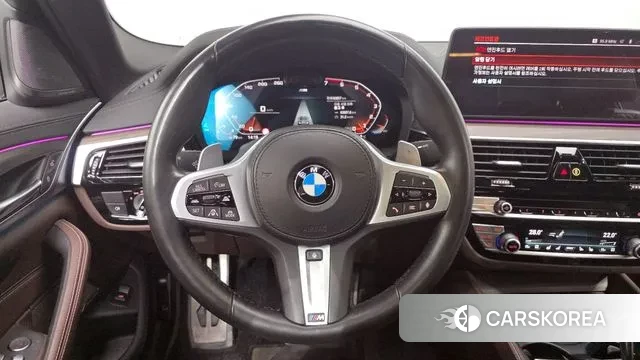 BMW 5 Series (G30) 2021 Черный из Кореи, фото 4