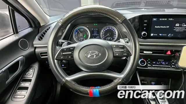 Hyundai Sonata Hybrid (DN8) 2021 Серебряный из Кореи, фото 4