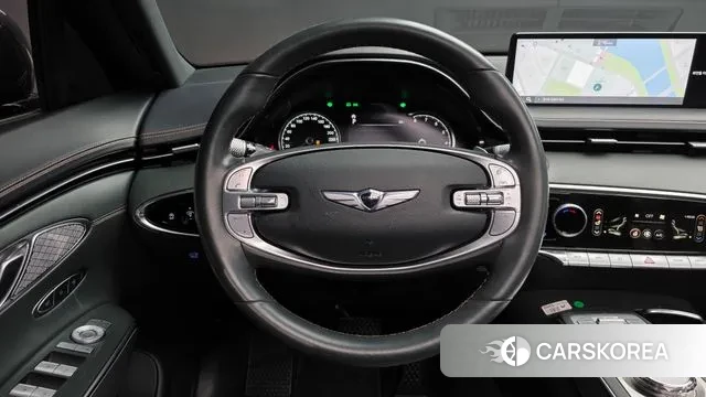 Genesis GV70 2021 Темно-зеленый из Кореи, фото 4