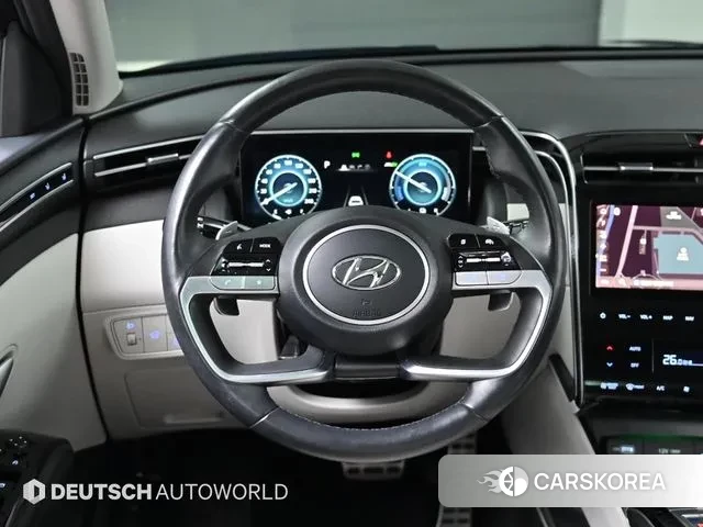 Hyundai Tucson Hybrid (NX4) 2022 Черный из Кореи, фото 4