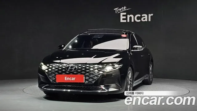 Hyundai The New Grandeur IG 2020 Черный из Кореи, фото 4