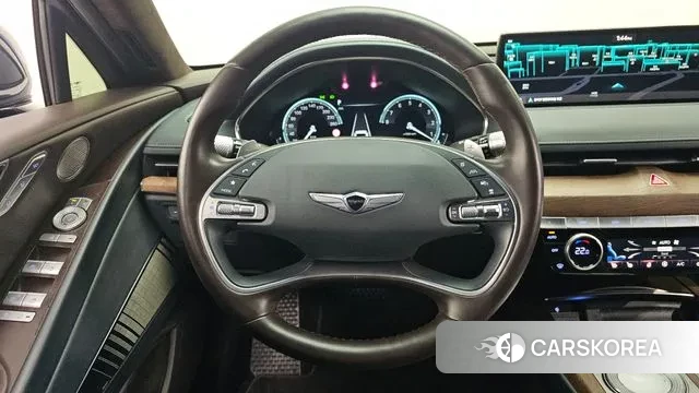 Genesis G80 (RG3) 2022 Синий из Кореи, фото 4