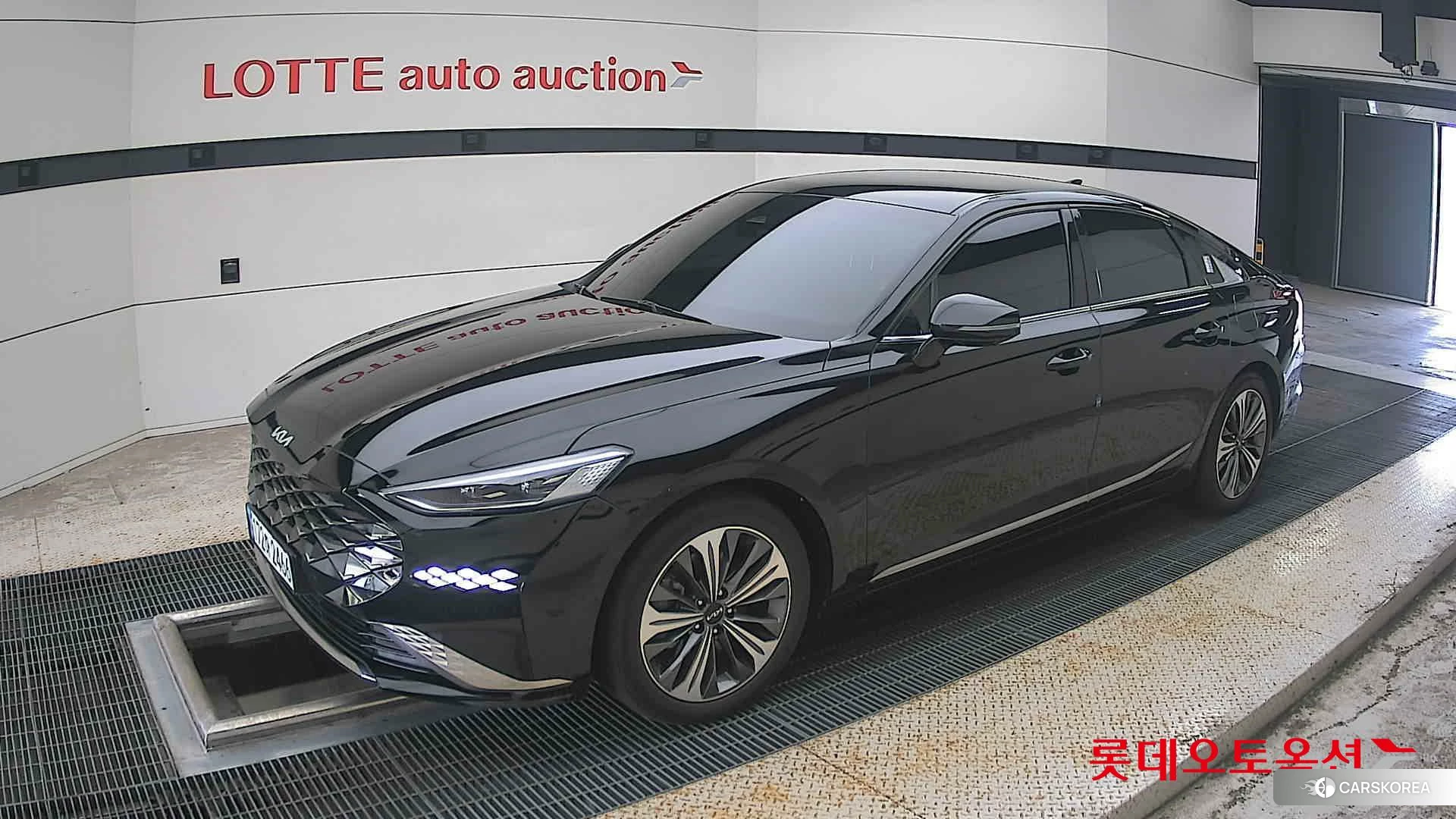 Kia K8 2023 Aurora Black Pearl из Кореи, фото 4