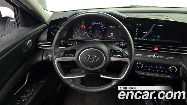 Hyundai Avante (CN7) 2022 Белый из Кореи, фото 4