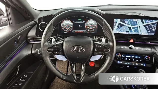 Hyundai Avante (CN7) 2021 Черный из Кореи, фото 4