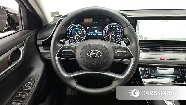Hyundai The New Grandeur IG Hybrid 2022 Черный из Кореи, фото 4