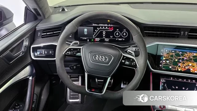 Audi RS7 (4K) 2021 Черный из Кореи, фото 4