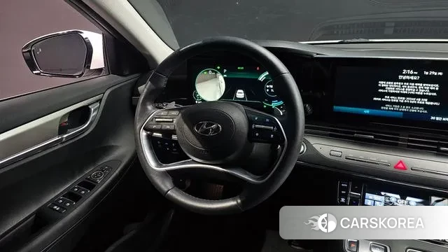 Hyundai The New Grandeur IG Hybrid 2021 Белый из Кореи, фото 4