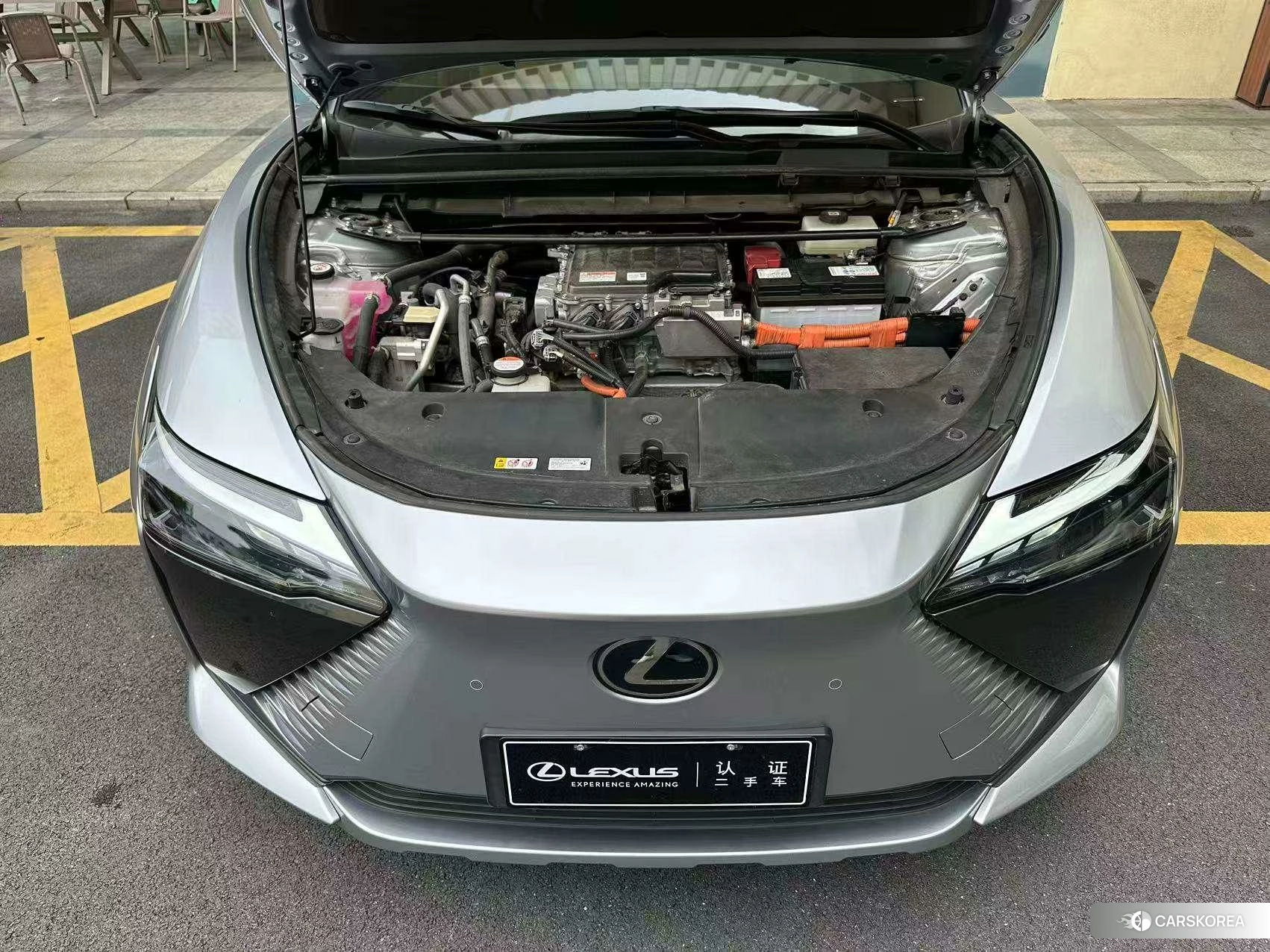 Lexus RZ 2023 Серебристо-серый из Китая, фото 4