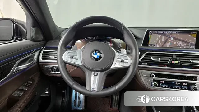 BMW 7 Series (G11) 2021 Черный из Кореи, фото 4