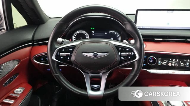Genesis GV70 2021 Темно-зеленый из Кореи, фото 4