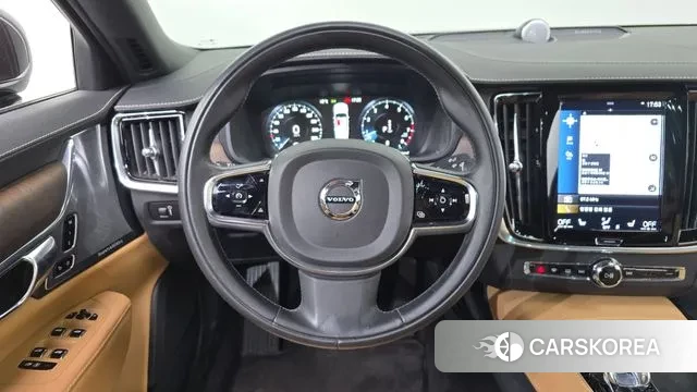 Volvo S90 2021 Серый из Кореи, фото 4