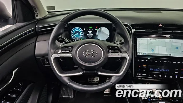 Hyundai Tucson Hybrid (NX4) 2023 Белый из Кореи, фото 4