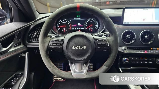 Kia Stinger Meister 2022 Темно-зеленый из Кореи, фото 4