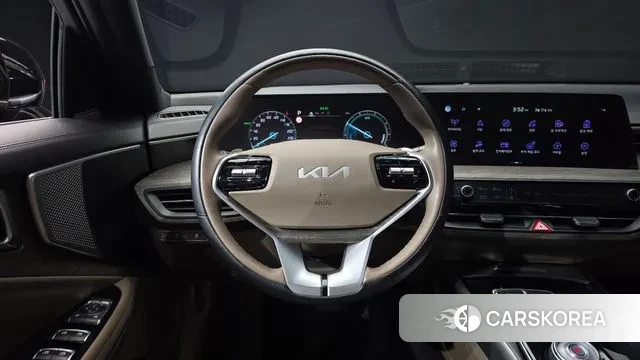 Kia K8 Hybrid 2022 Черный из Кореи, фото 4