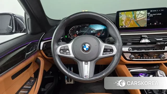 BMW 5 Series (G30) 2020 Черный из Кореи, фото 4