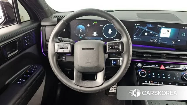 Hyundai Santa Fe (MX5) 2023 Черный из Кореи, фото 4